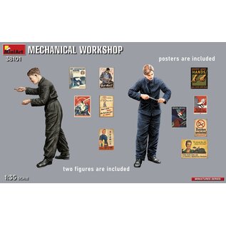 MiniArt Mechanical Workshop - 1:35