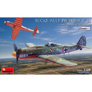 MiniArt Focke-Wulf Fw 190D-9 - JV 44 "Sachsenberg Schwarm" Basic Kit - 1:48