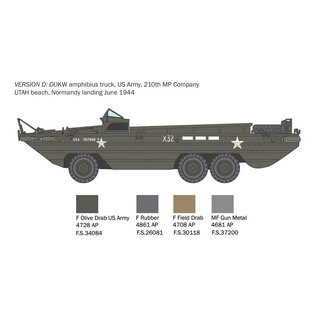 Italeri DUKW 2½t GMC Truck Amphibious Version - 1:35
