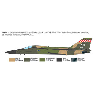 Italeri General Dynamics F-111A Ardvark - 1:72
