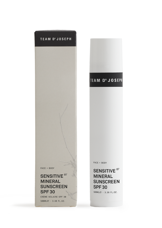 Team Dr. Joseph Sensitive Mineral Sunscreen SPF 30
