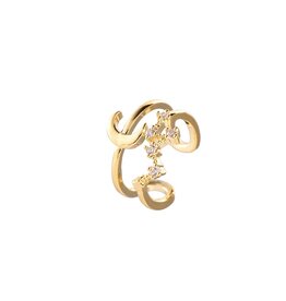 Earcuff Moon & Stars