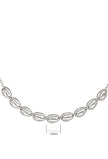 Zilveren ketting Bali vibes