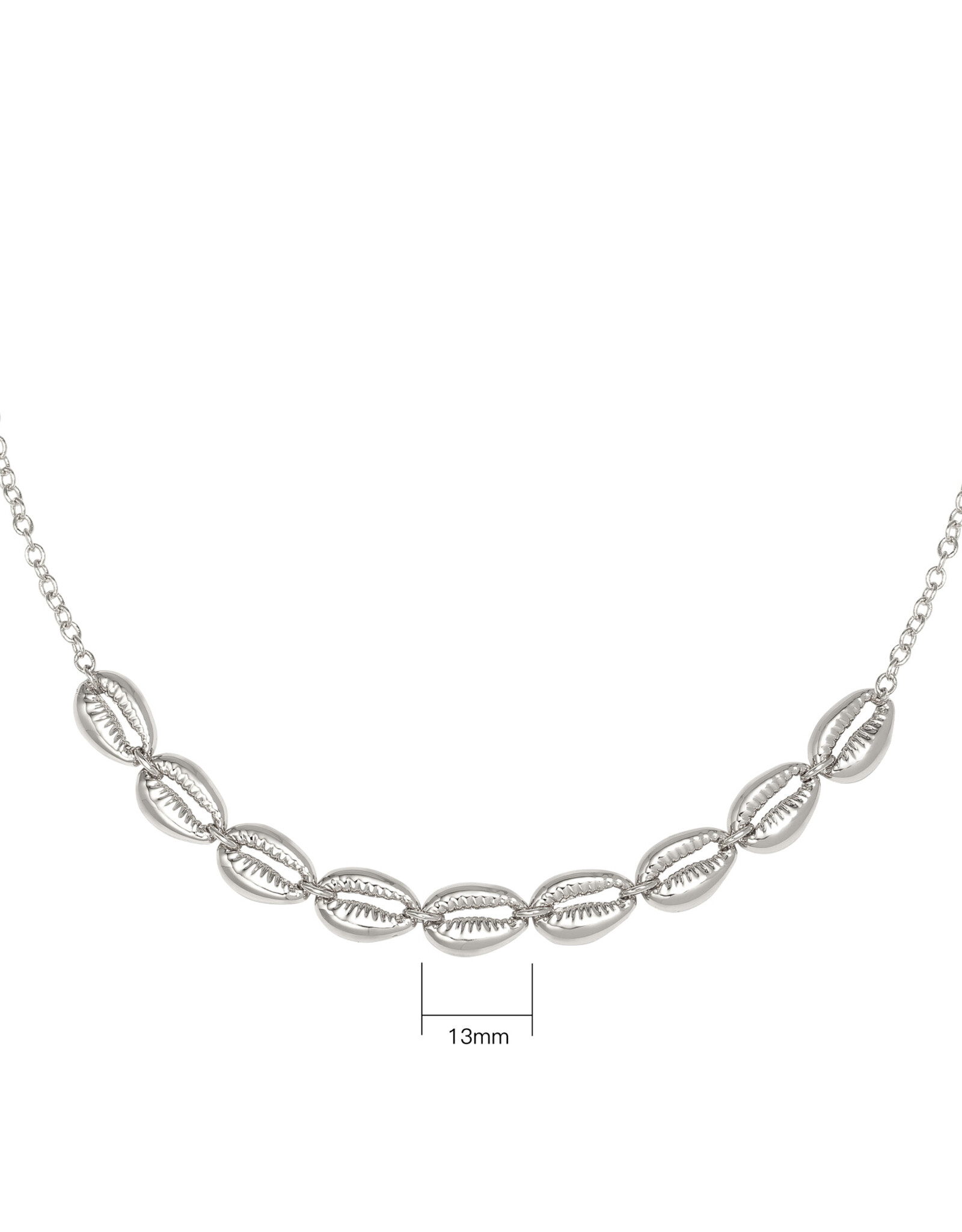 Zilveren ketting Bali vibes