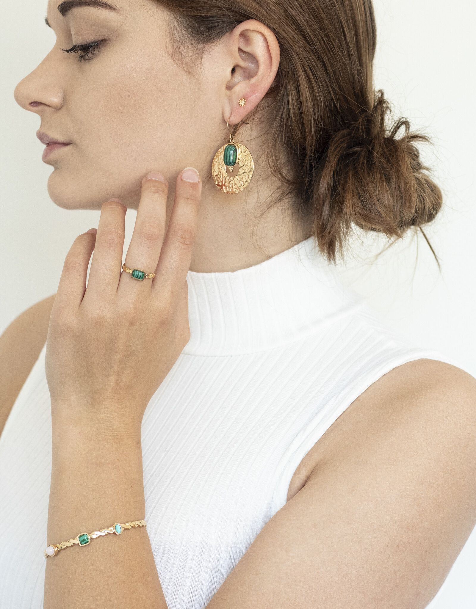 Gouden armband Serenity