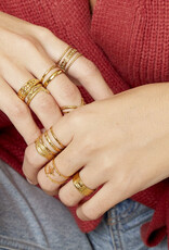 Gouden ring Star
