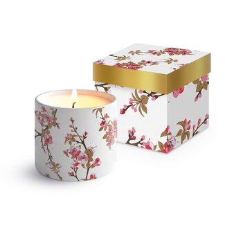 ppd Fiori Rossi Bone China Candle