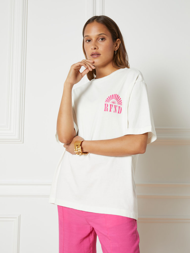 Refined department Maggy tshirt - off white