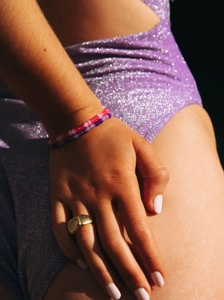 Bonnie Studios Roger bracelet - purple