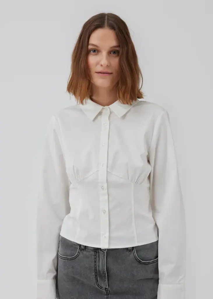 Modström Harrison shirt - soft white