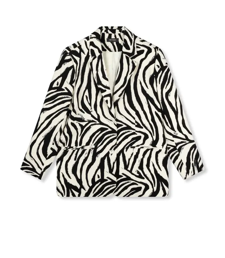 Refined department Bodi zebra blazer