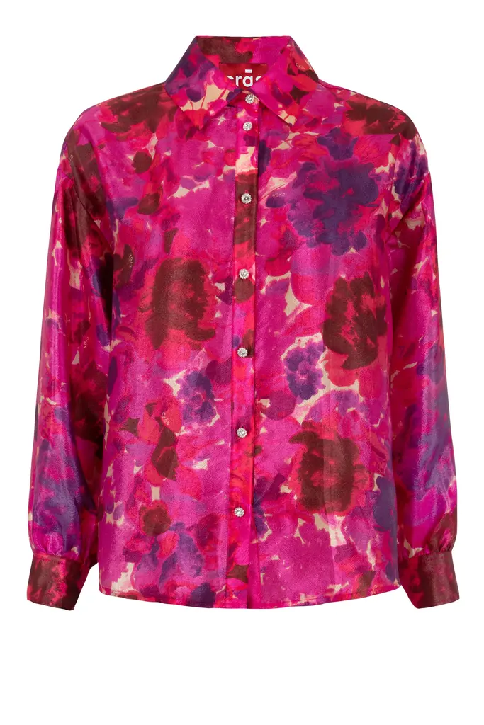 Cras Ginacras blouse - Pink garden