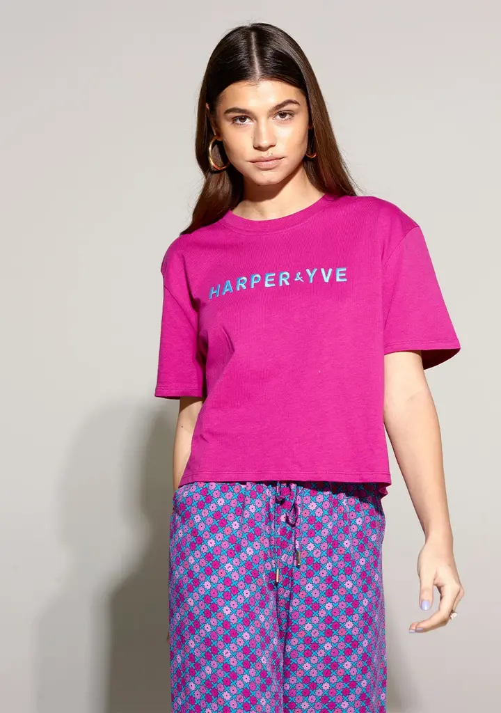 Harper & Yve Harper tee - mulberry