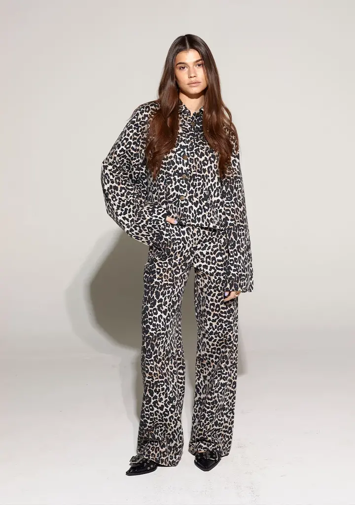 Harper & Yve Lexie leopard jacket