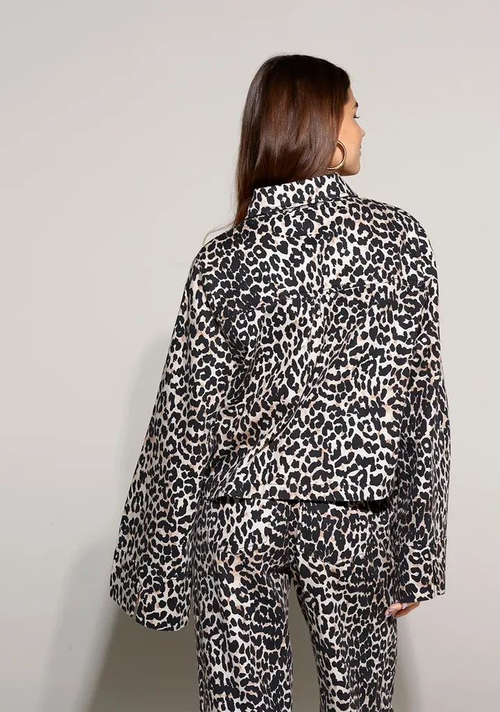 Harper & Yve Lexie leopard jacket