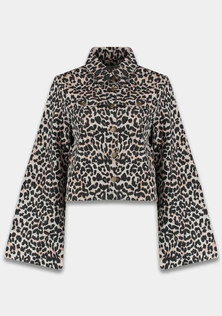 Harper & Yve Lexie leopard jacket