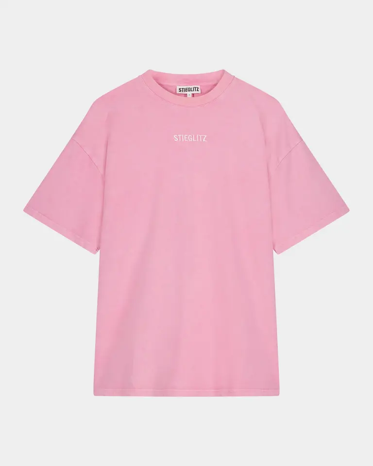 Stieglitz Worn out shirt - washed pink