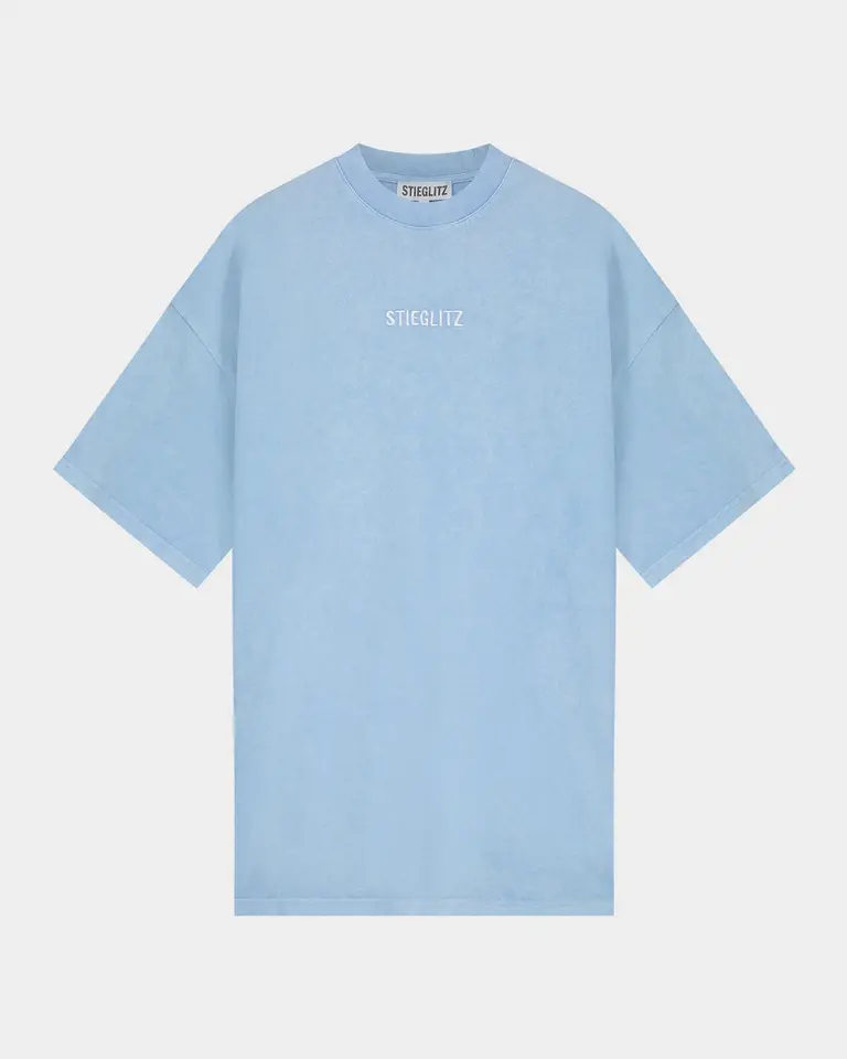 Stieglitz Worn out shirt - washed blue