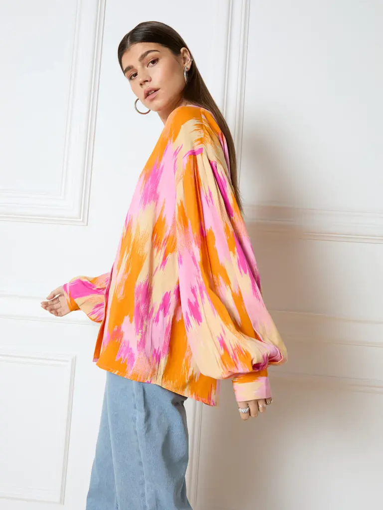 Refined department Faya oversized blouse - pink