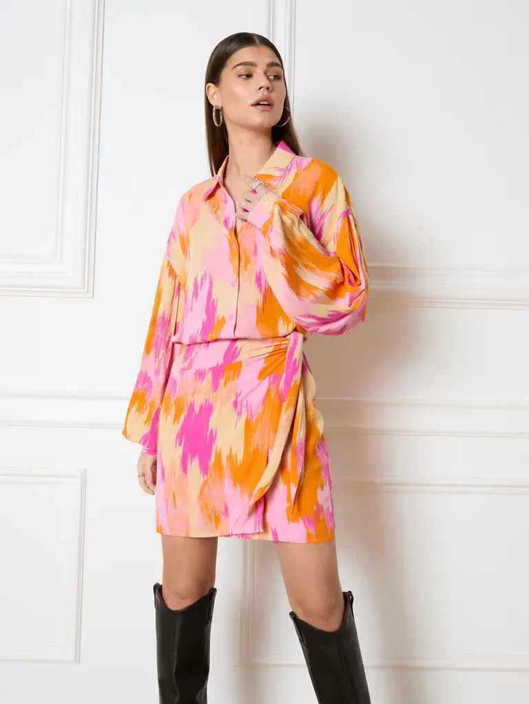 Refined department Faya oversized blouse - pink