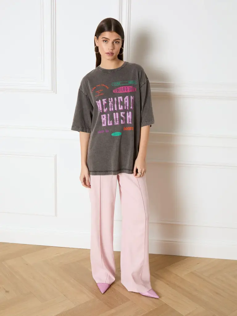 Refined department Maggy oversized tee - antracite