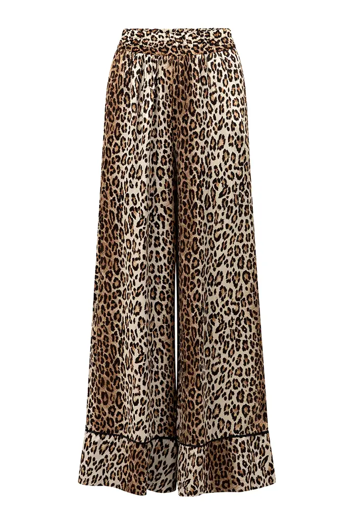 Le Cafe Noir Studio Leopard pants