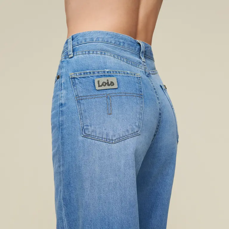 Lois Jeans Skater loose - stone