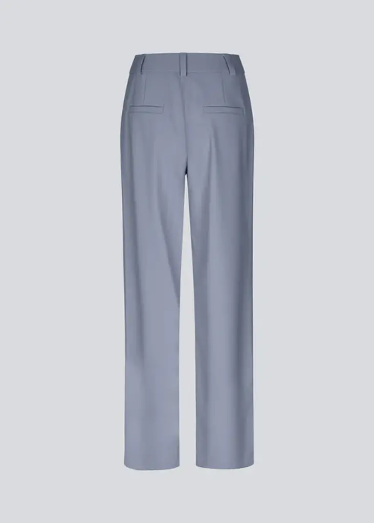 Modström Anker wide pants - silver bullet