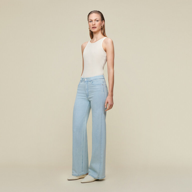 Lois Jeans Palazzo jeans - peper bleach