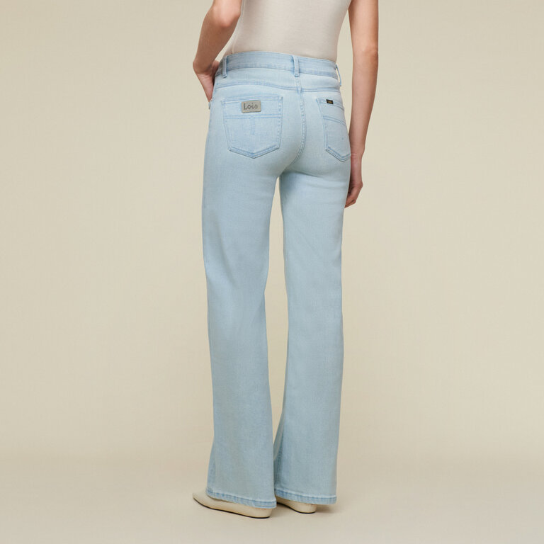 Lois Jeans Palazzo jeans - peper bleach