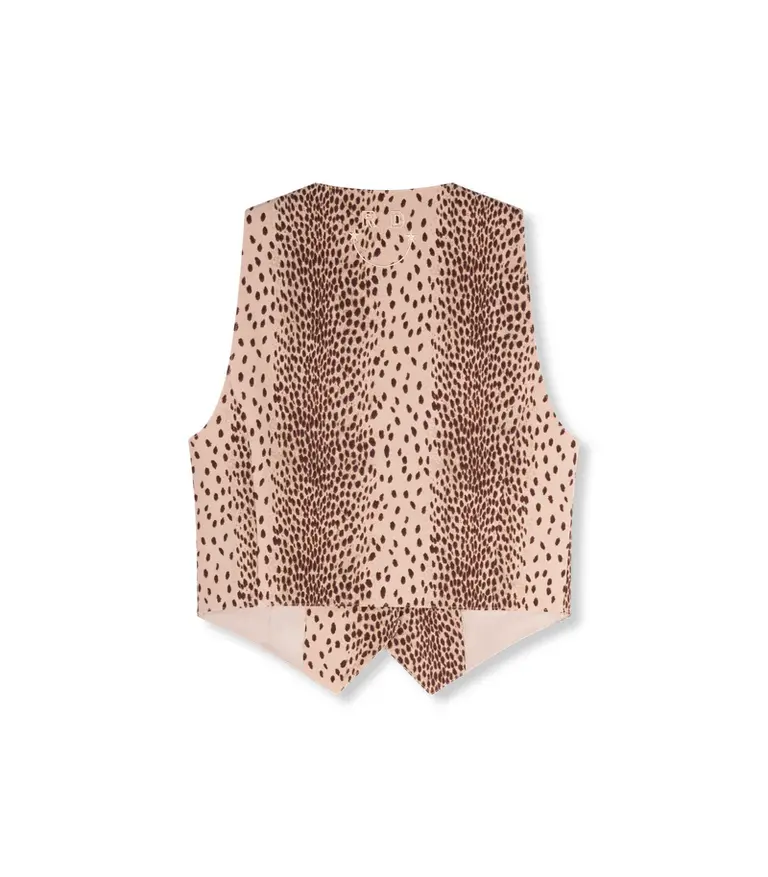 Refined department Emili leopard gilet