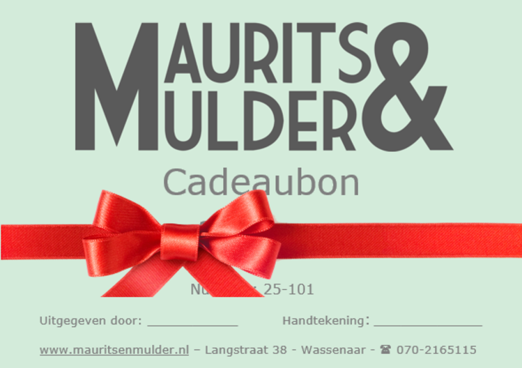 Cadeaubon 25 euro