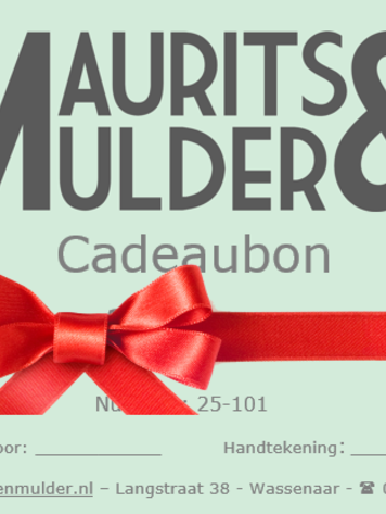 Cadeaubon 100 euro