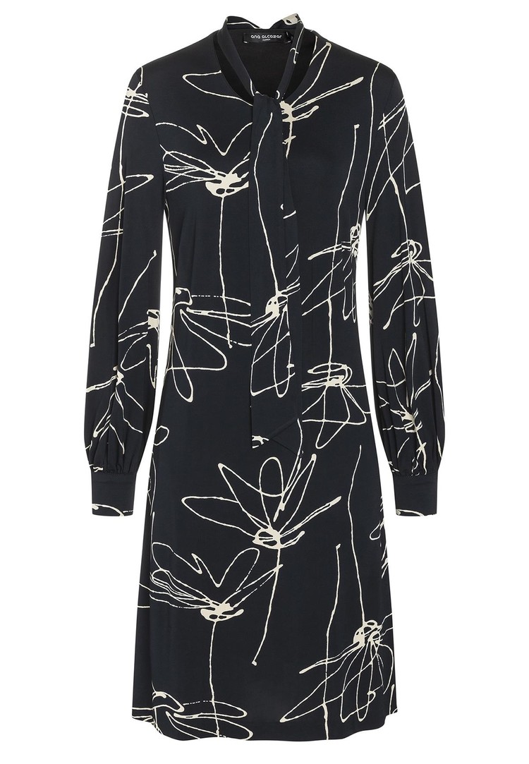 Ana Alcazar Jurk Enja blauw Ana Alcazar