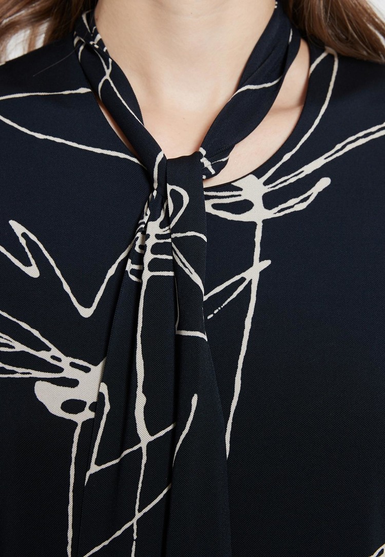 Ana Alcazar Jurk Enja blauw Ana Alcazar