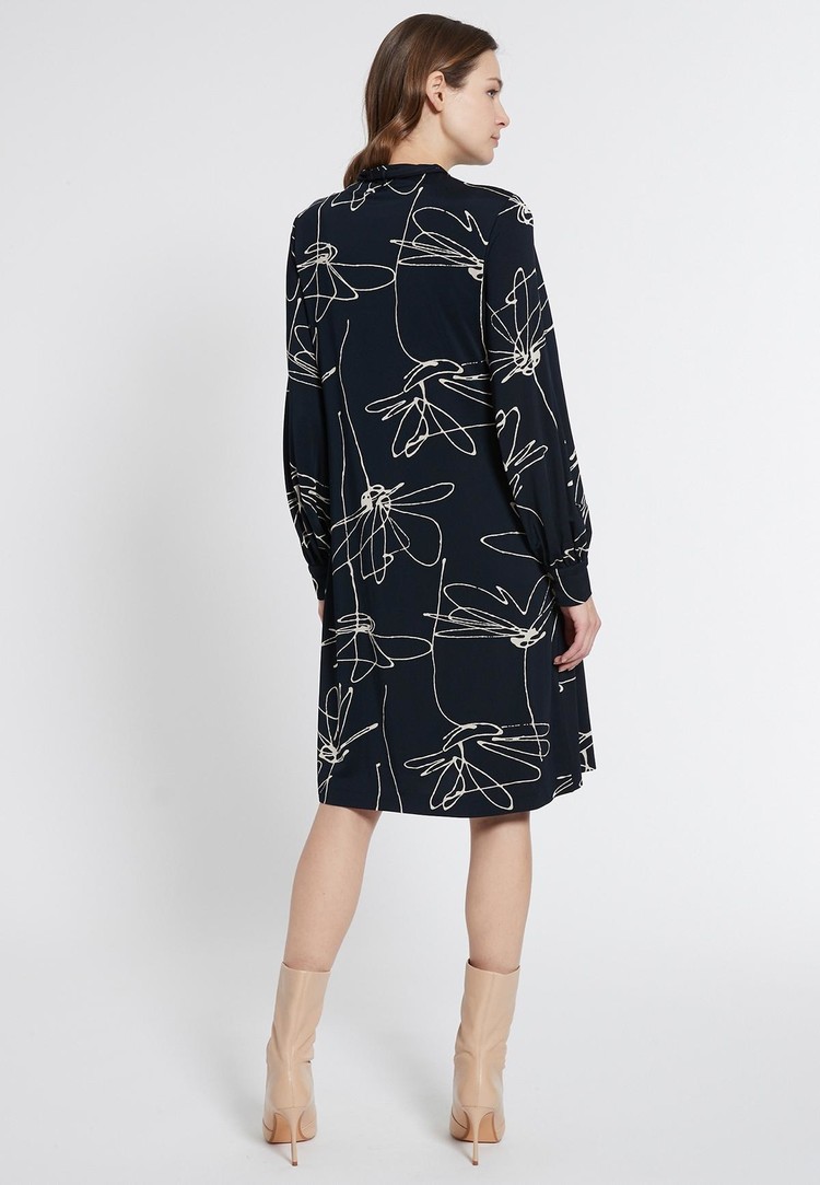 Ana Alcazar Jurk Enja blauw Ana Alcazar