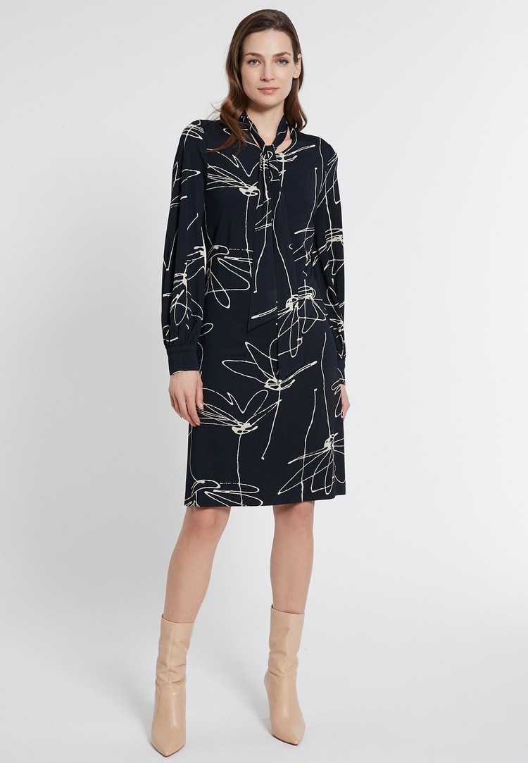 Ana Alcazar Jurk Enja blauw Ana Alcazar