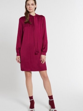 Jurk Ekemea fuchsia