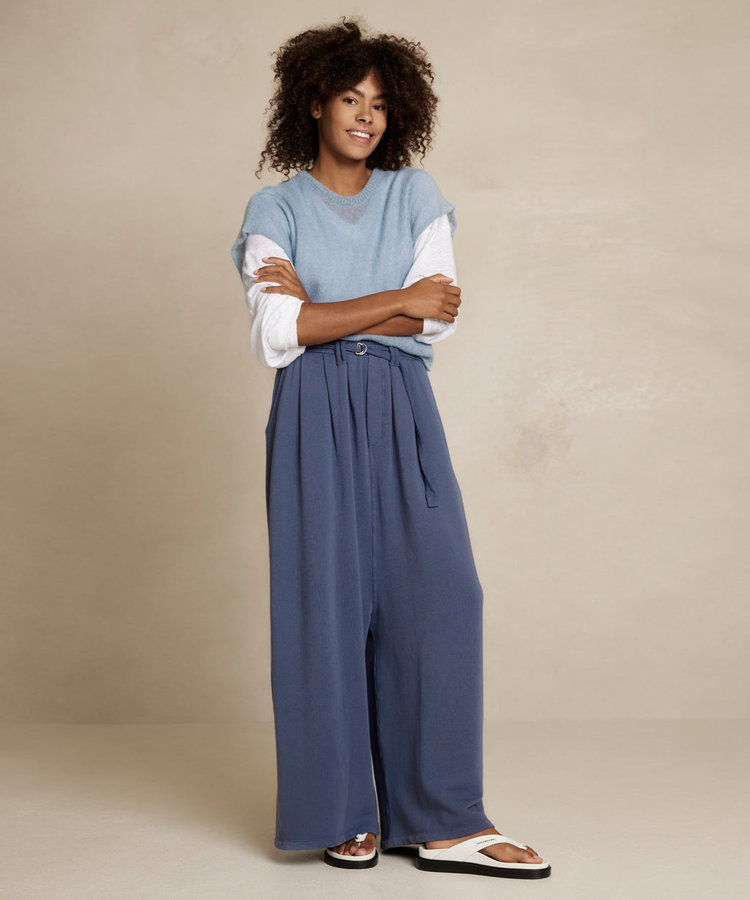 10DAYS New culotte bleu 10Days