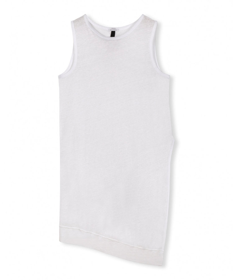 10DAYS Asymmetric tunic white 10Days