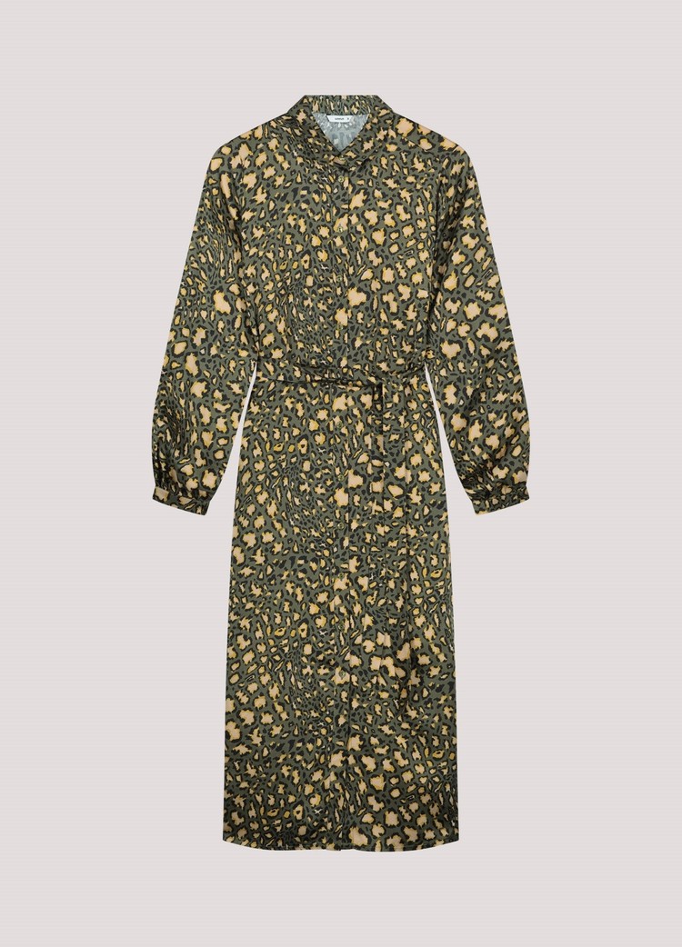 Summum Woman Dress fancy animal ivy green Summum Woman