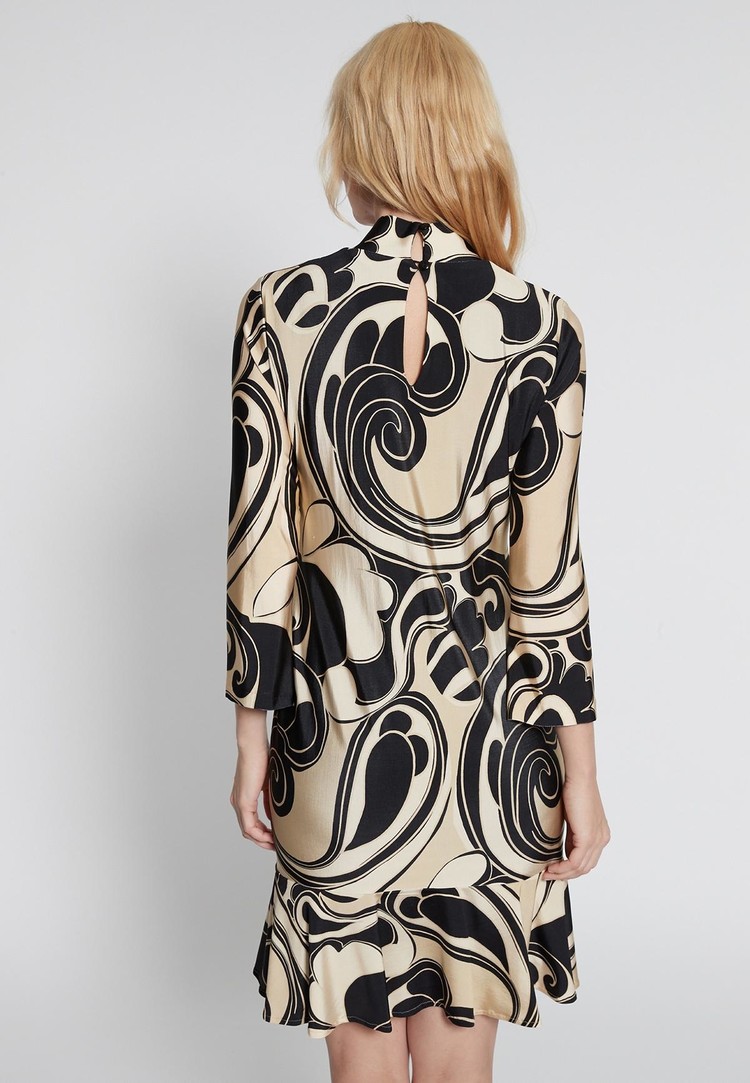 Ana Alcazar Volant Jurk Hicci Ana Alcazar