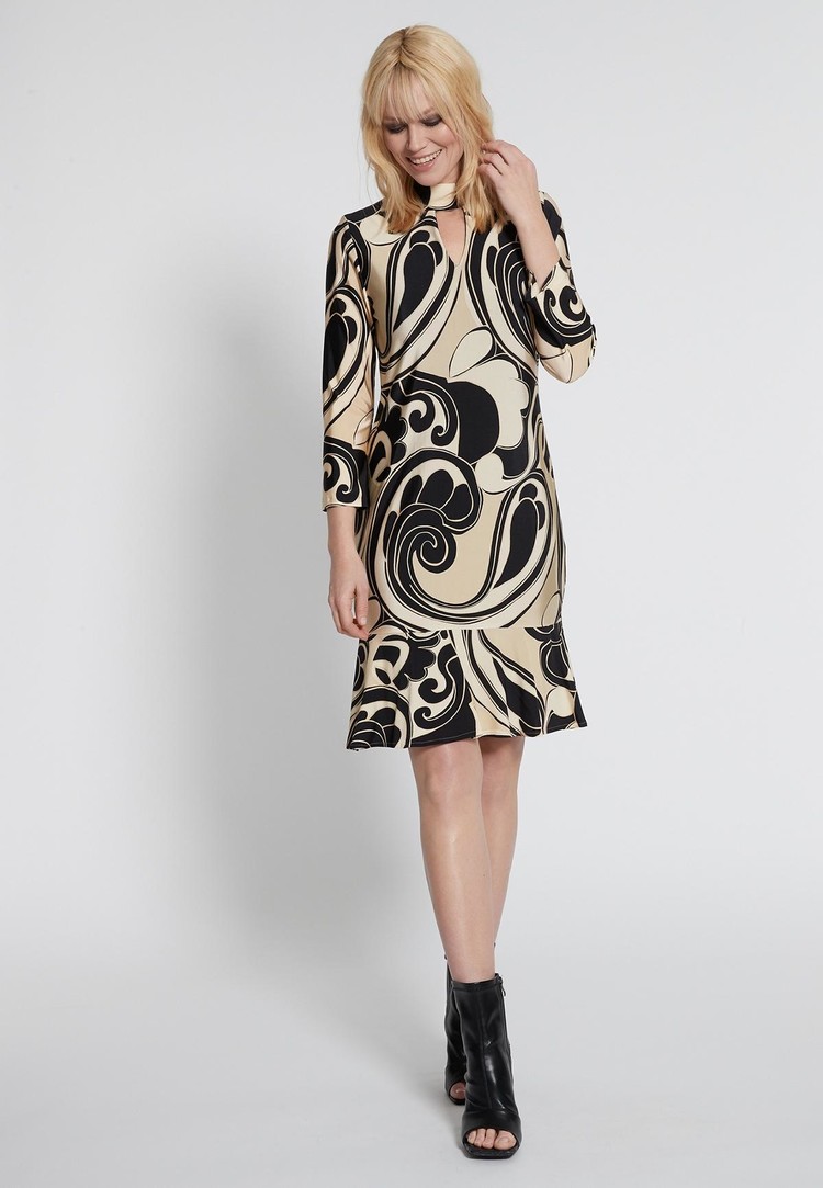 Ana Alcazar Volant Jurk Hicci Ana Alcazar