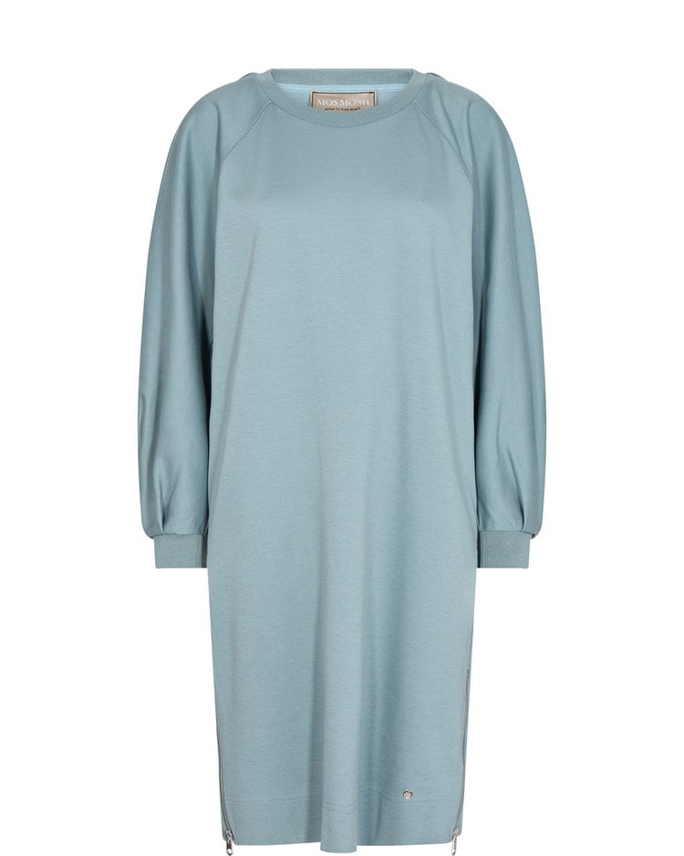 Mos Mosh Warda O-LS zipper sweatdress Mos Mosh
