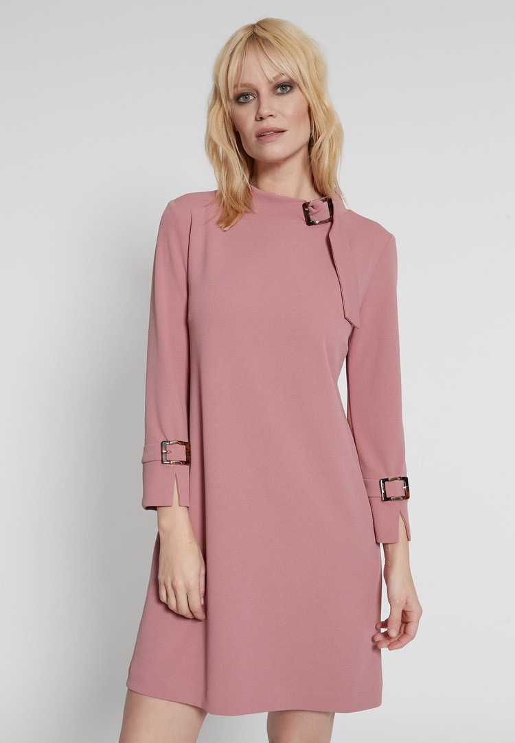 Ana Alcazar Sixties jurk Hanesa roze Ana Alcazar