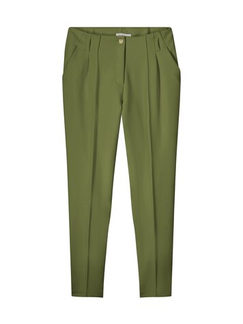 Summum Woman Trousers foam uni ivy green