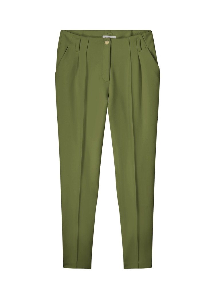 Summum Woman Trousers foam uni ivy green Summum Woman