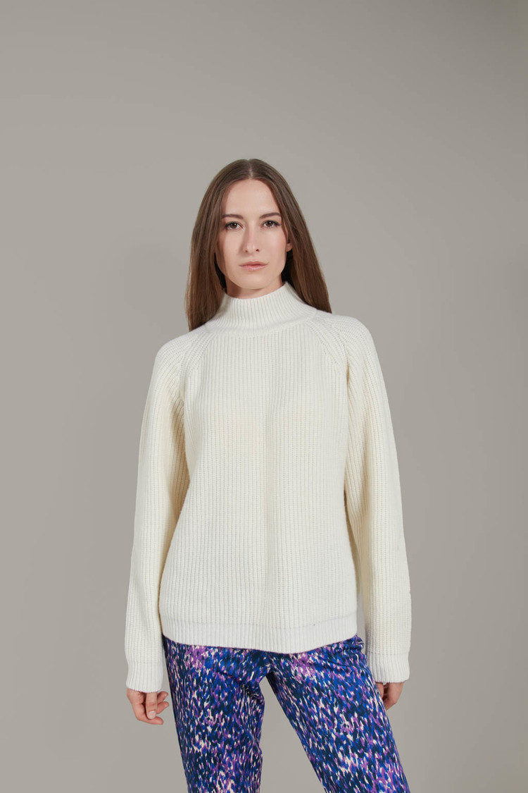 Corel Amsterdam Kayla turtle pullover ivory Corel