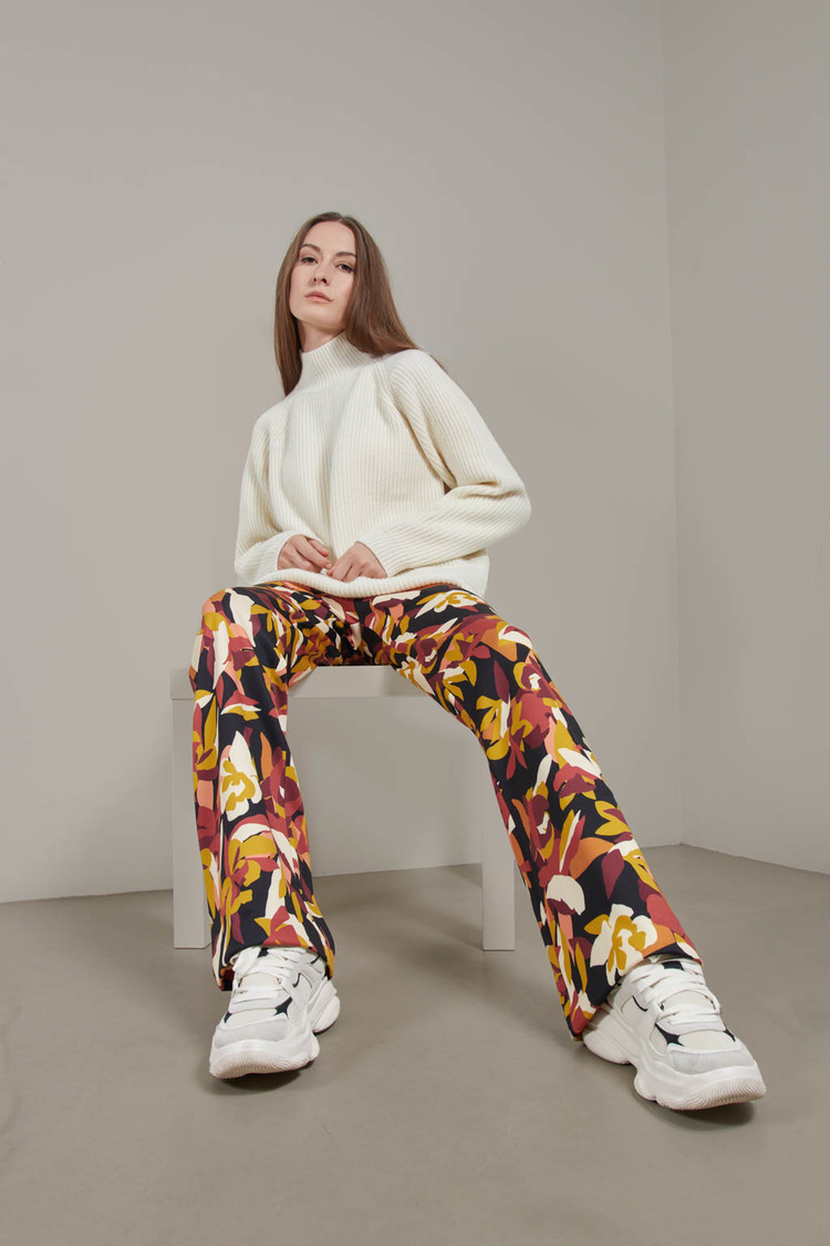 Corel Amsterdam Kayla turtle pullover ivory Corel