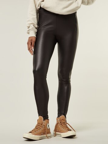 10DAYS The zipper leggings black